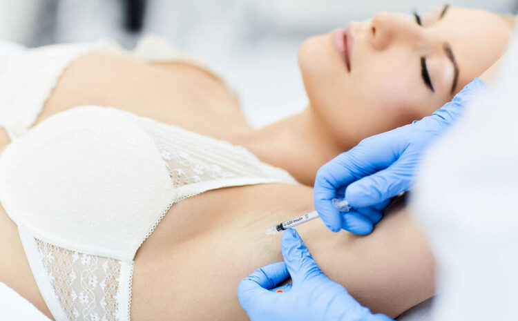 تزریق بوتاکس زیر بغل اصفهان