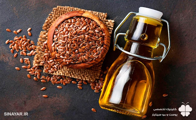  روغن تخم کتان برای پوست 