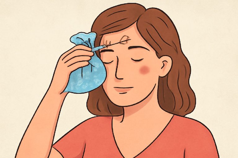 مراقبت بعد از فیلر شقیقه