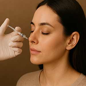 تزریق فیلر به شقیقه