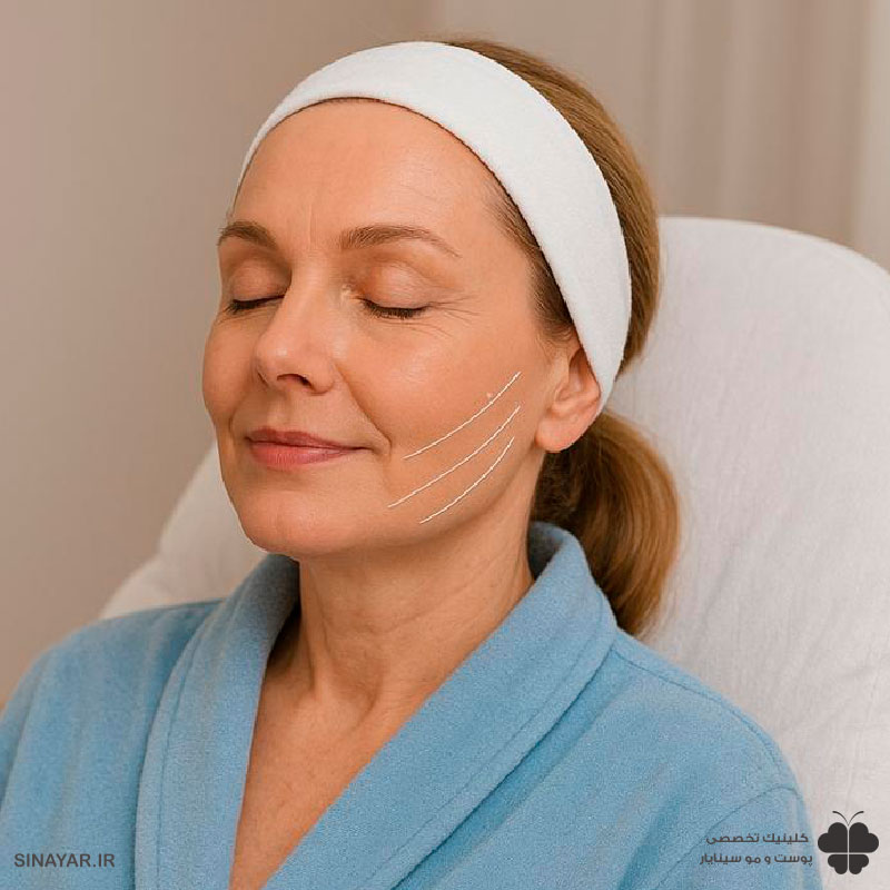 دوره نقاهت لیفت با نخ