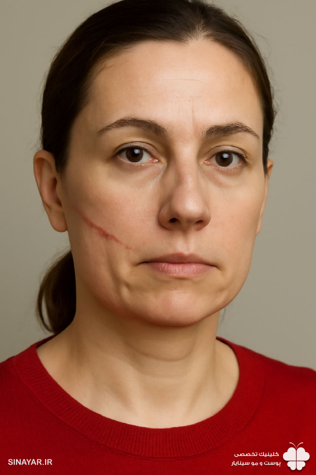 فرو رفتگی صورت