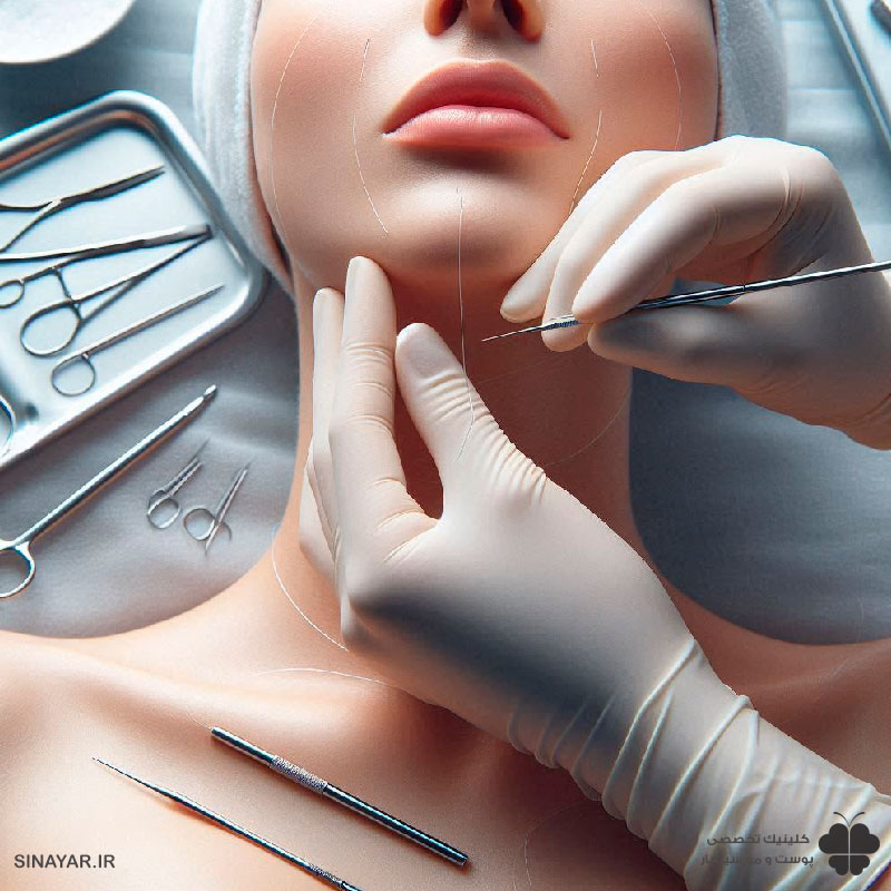 مدت ماندگاری لیفت با نخ