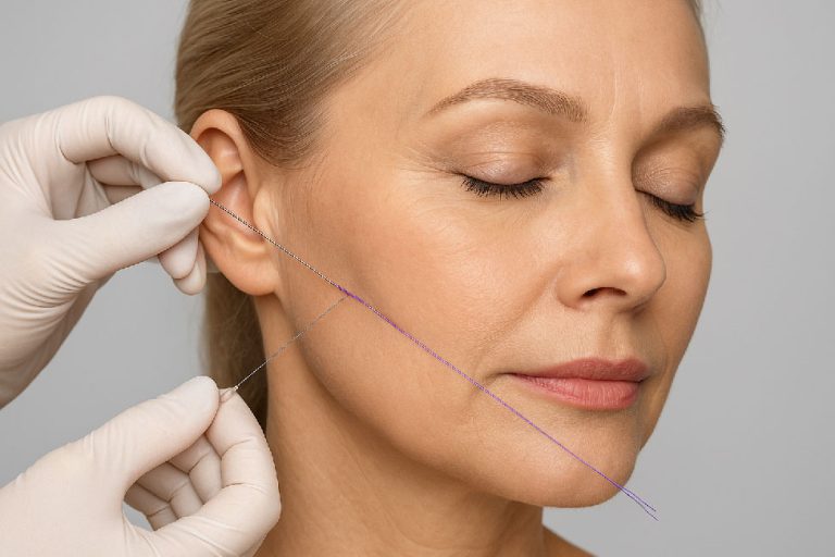 مدت زمان جذب نخ لیفت