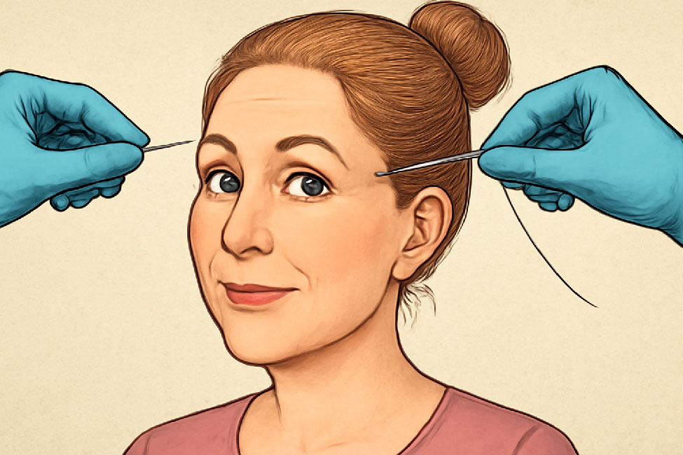 دوره نقاهت لیفت با نخ