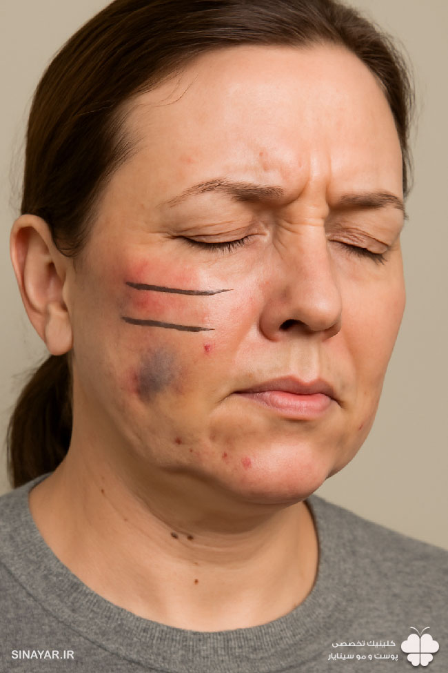 مراقبت بعد لیفت صورت
