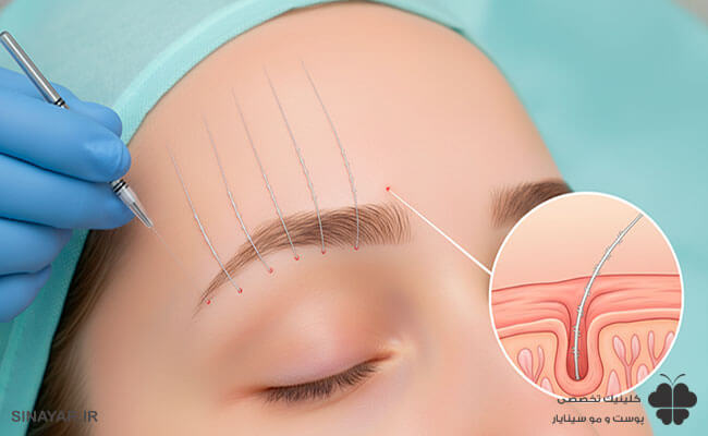 لیفت ابرو با نخ عوارض دارد