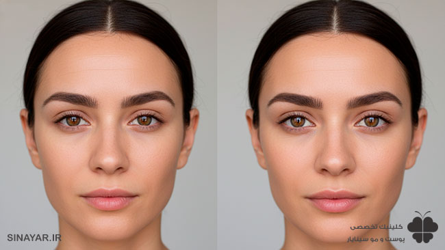 لیفت با نخ ابرو در اصفهان