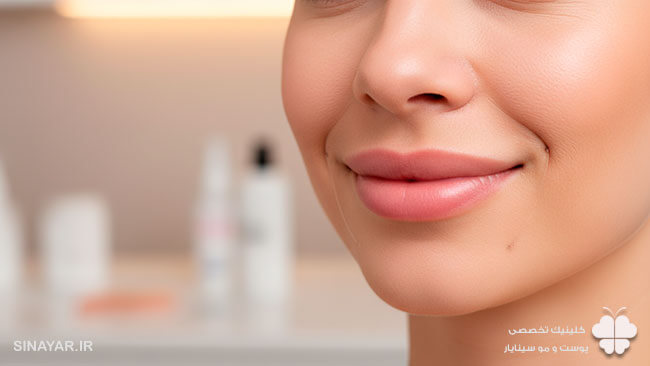 ماندگاری لیفت لب با نخ