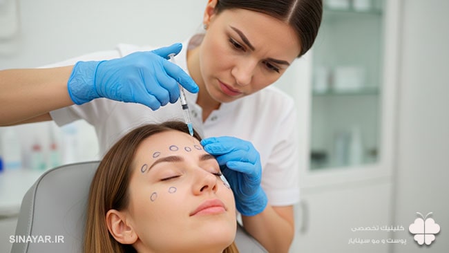 تفاوت لیفت ابرو با نخ با بوتاکس ابرو