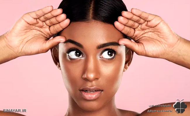 لیفت ابرو با نخ در خانه