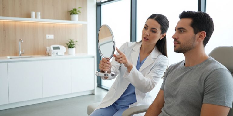 زاویه سازی فک با نخ