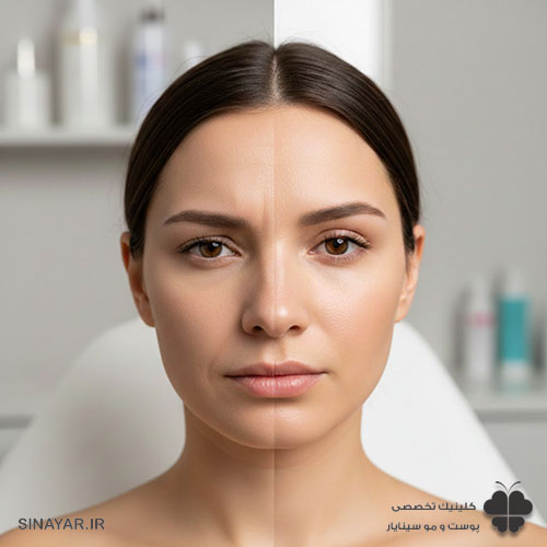 علت تشدید چروک بعد از تزریق بوتاکس