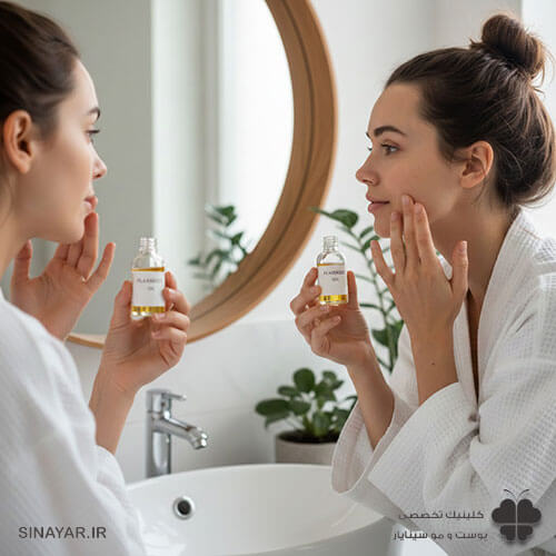 جوشانده تخم کتان برای صورت