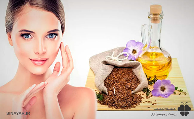 روغن تخم کتان برای چروک صورت