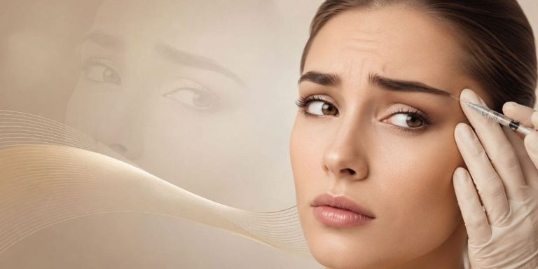 کج شدن ابرو بعد از بوتاکس