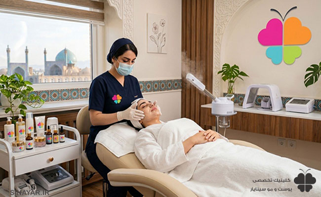 بهترین مرکز فیشیال صورت در اصفهان