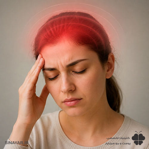 احساس سنگینی سر بعد از بوتاکس