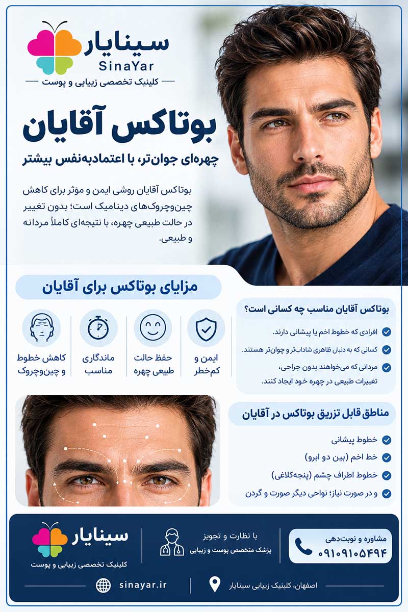 بوتاکس آقایان
