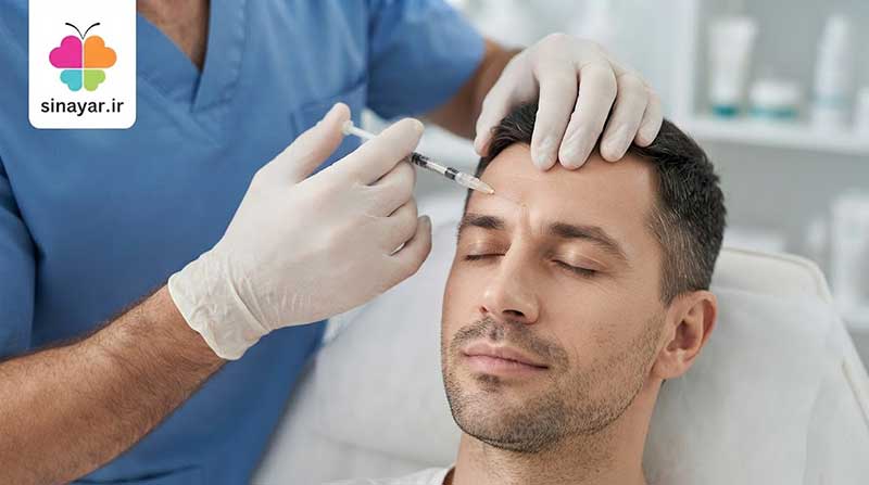 عوارض بوتاکس خط اخم و پیشانی
